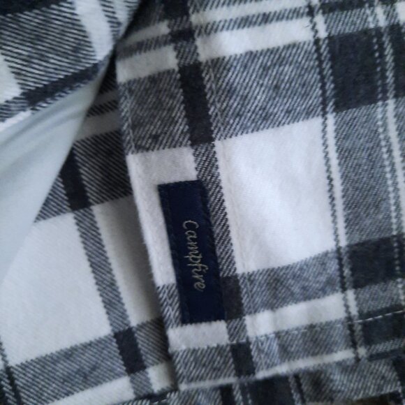 NEW Magellan Western Plaid Flannel Shacket Men's XL Classic Fit Long Sleeves - Picture 7 of 9